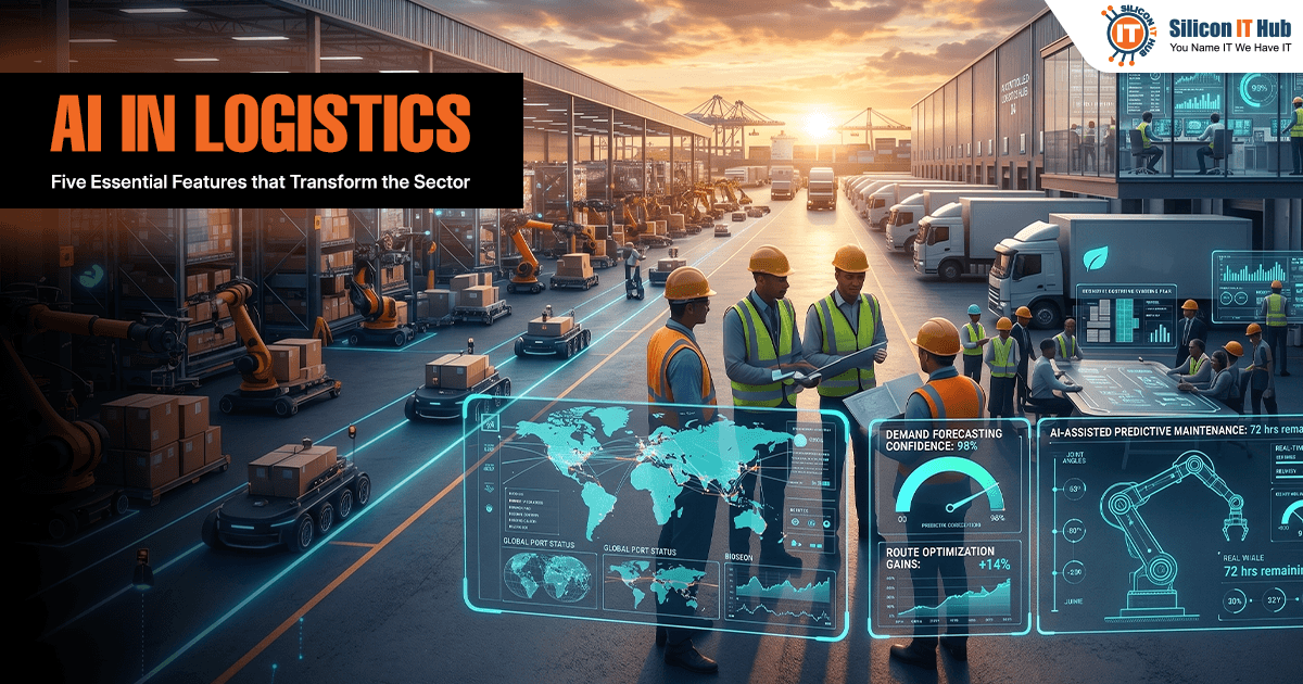 AI in Logistics- Five Essential Features that Transform the Sector