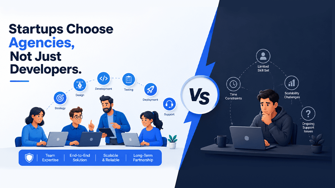 10 Reasons Startups Choose App Development Agencies Instead of Individual Developers